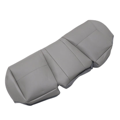 2006 2007 Fits Acura TL Rear 2nd Row Bottom Leather Seat Cover Waterproof Gray