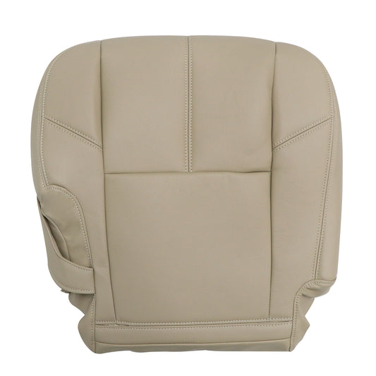 2007-2014 For Chevy Silverado GMC Sierra 2nd Row Passenger Bottom Seat Cover Tan