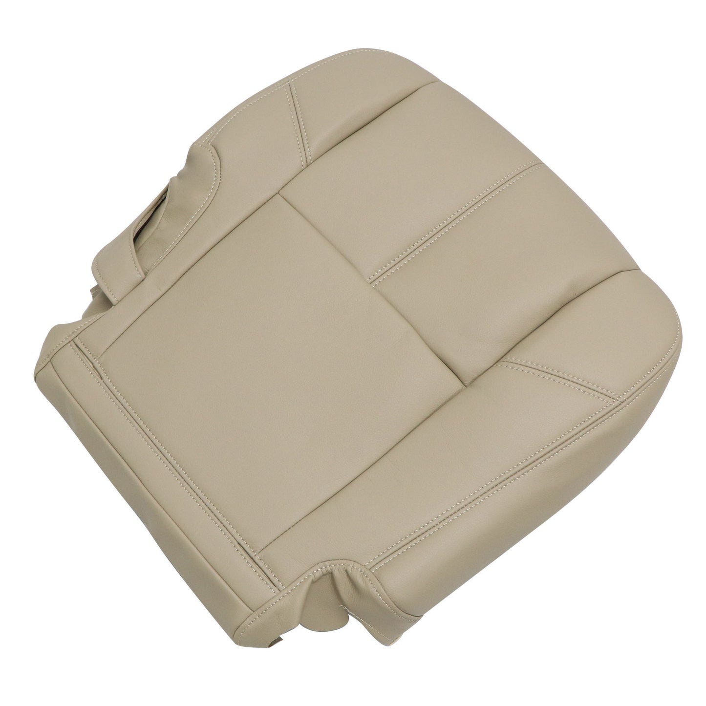 2007-2014 For Chevy Silverado GMC Sierra 2nd Row Passenger Bottom Seat Cover Tan