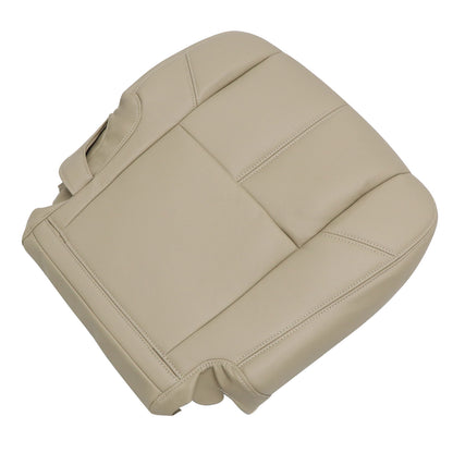 2007-2014 For Chevy Silverado GMC Sierra 2nd Row Passenger Bottom Seat Cover Tan