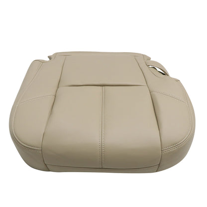 2007-2014 For Chevy Silverado GMC Sierra 2nd Row Passenger Bottom Seat Cover Tan