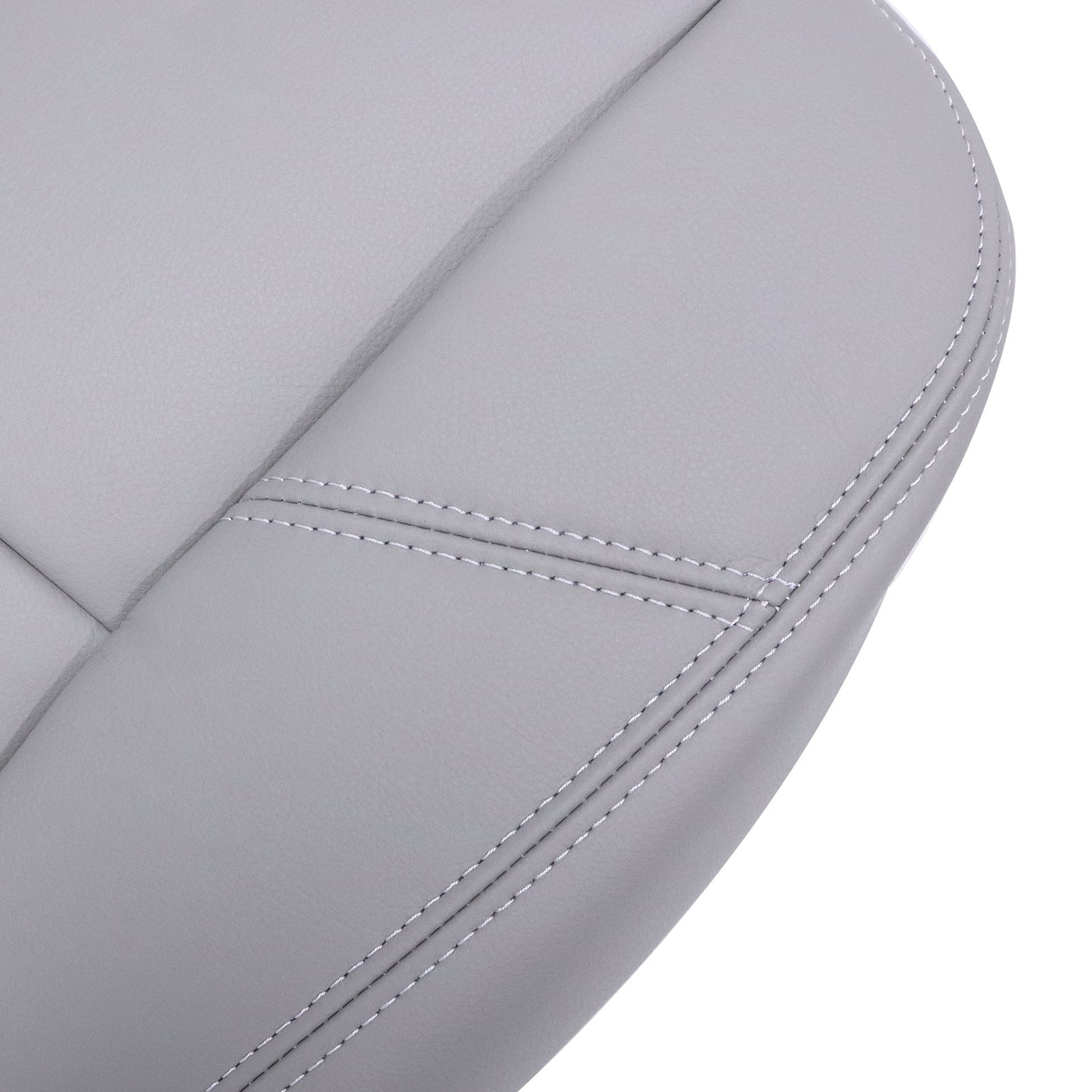 2007-14 For Chevy Silverado GMC Sierra 2nd Row Passenger Bottom Seat Cover Gray