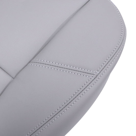 2007-14 For Chevy Silverado GMC Sierra 2nd Row Passenger Bottom Seat Cover Gray