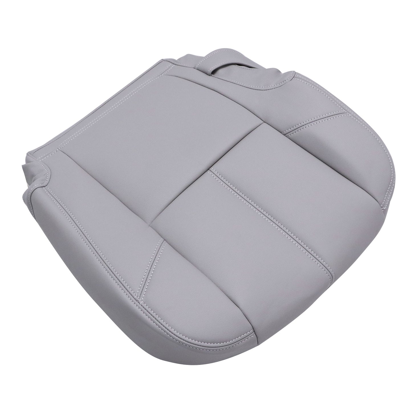 2007-14 For Chevy Silverado GMC Sierra 2nd Row Passenger Bottom Seat Cover Gray