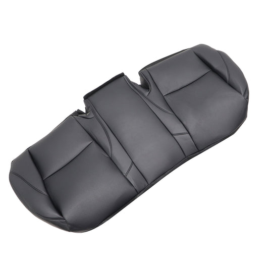 Leather Rear Bench Bottom Seat Cover - Black For 2007-2012 Lexus ES350