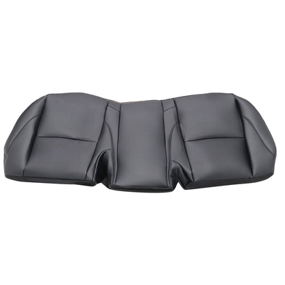 Leather Rear Bench Bottom Seat Cover - Black For 2007-2012 Lexus ES350
