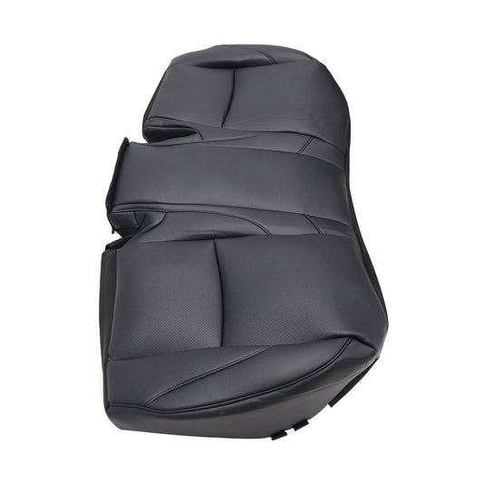 Leather Rear Bench Bottom Seat Cover - Black For 2007-2012 Lexus ES350
