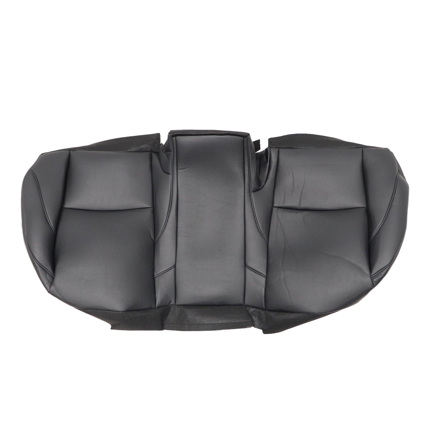 Leather Rear Bench Bottom Seat Cover - Black For 2007-2012 Lexus ES350