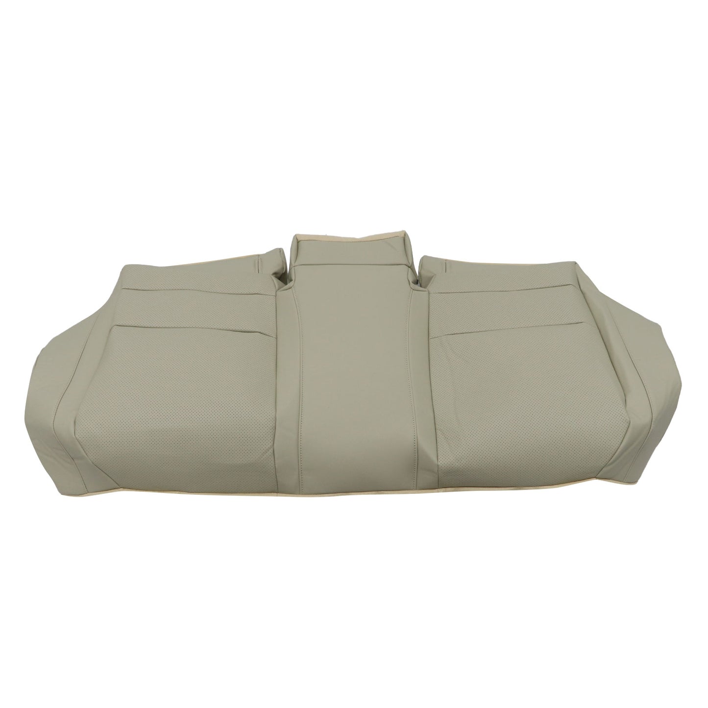 For 2009-2014 Acura TSX Rear Bench Bottom Replacement Seat Cover Perforated Tan