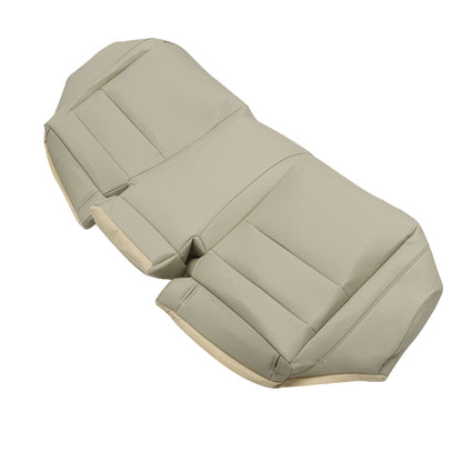 For 2009-2014 Acura TSX Rear Bench Bottom Replacement Seat Cover Perforated Tan