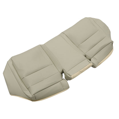 For 2009-2014 Acura TSX Rear Bench Bottom Replacement Seat Cover Perforated Tan