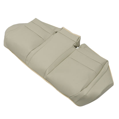For 2009-2014 Acura TSX Rear Bench Bottom Replacement Seat Cover Perforated Tan