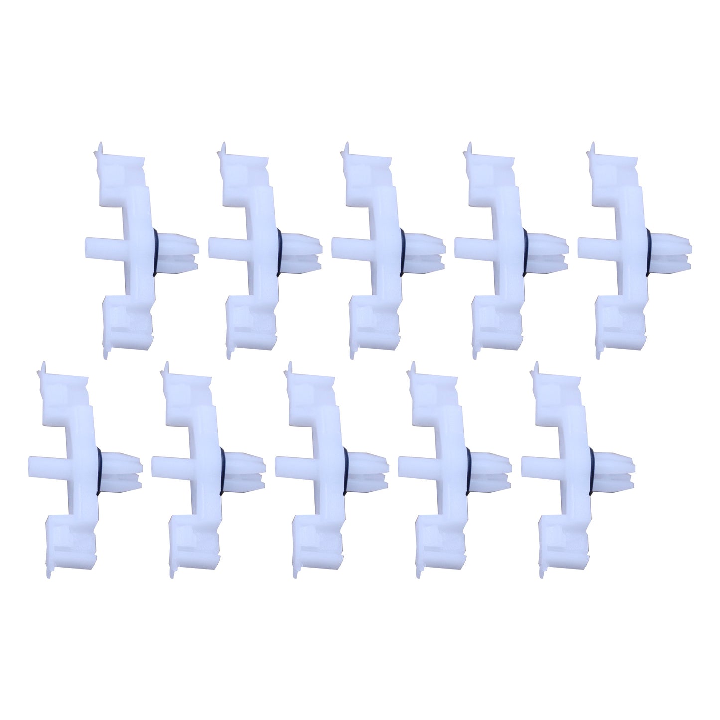Fits Porsche Cayenne 2003-2006 Door Sill Rail scuff Plate Body Trim Clips 10pcs