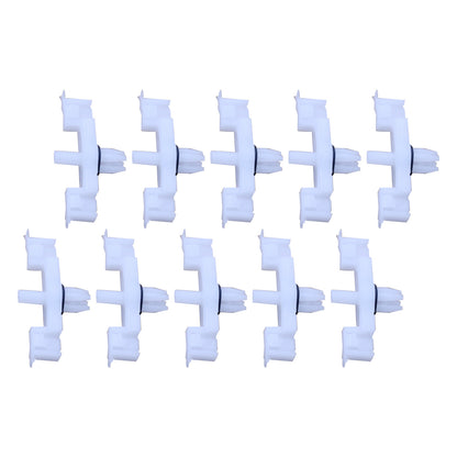 Fits Porsche Cayenne 2003-2006 Door Sill Rail scuff Plate Body Trim Clips 10pcs