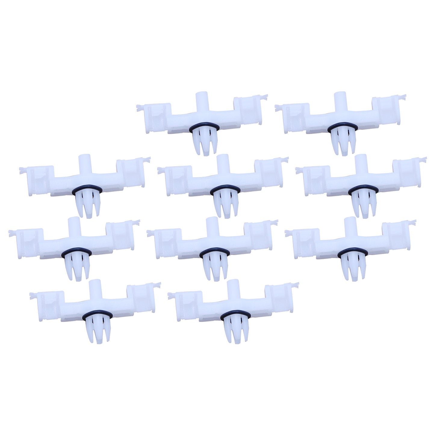 Fits Porsche Cayenne 2003-2006 Door Sill Rail scuff Plate Body Trim Clips 10pcs