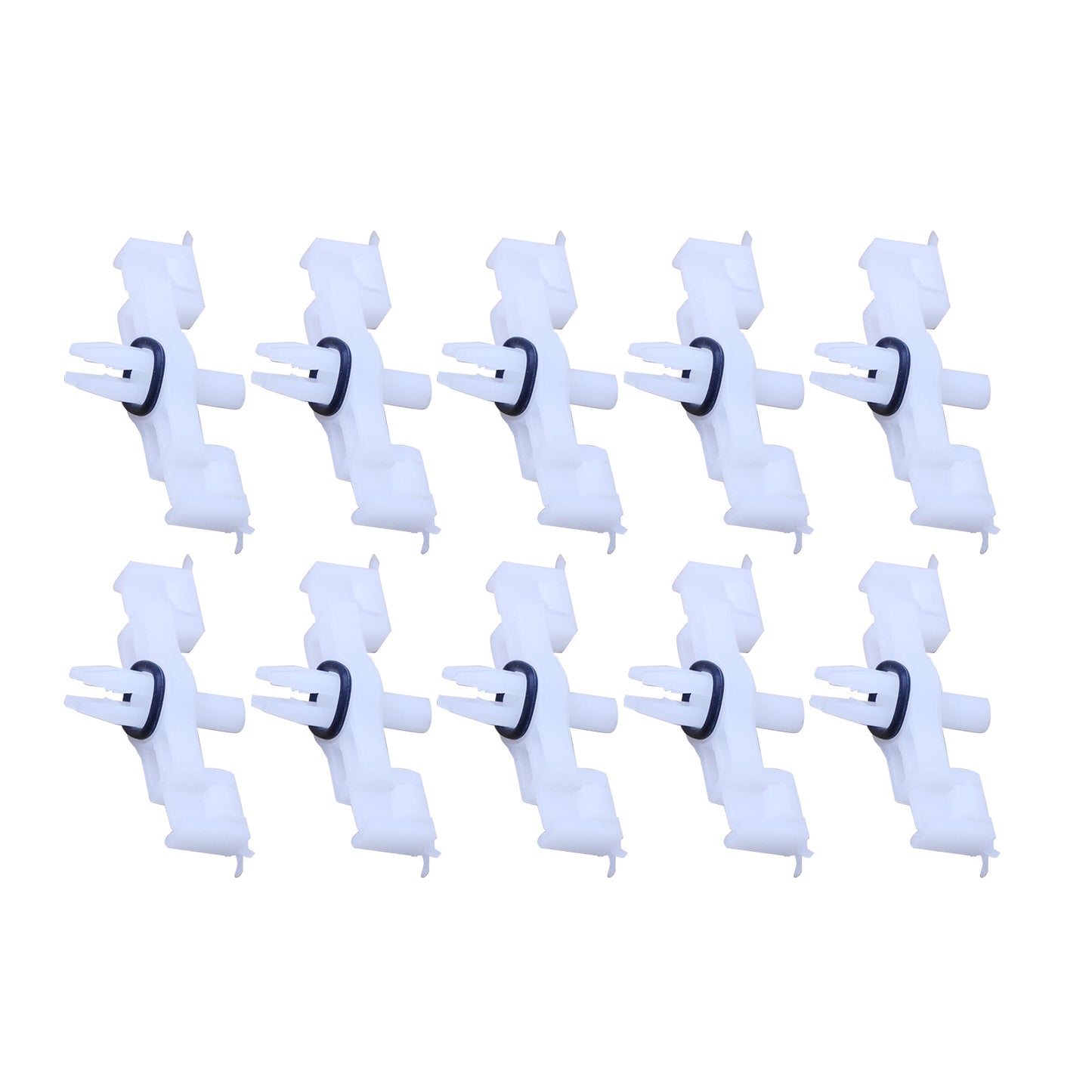 Fits Porsche Cayenne 2003-2006 Door Sill Rail scuff Plate Body Trim Clips 10pcs