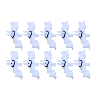 Fits Porsche Cayenne 2003-2006 Door Sill Rail scuff Plate Body Trim Clips 10pcs