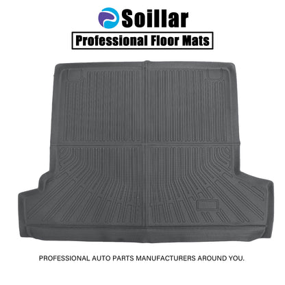 Fits 2003-2009 Toyota 4Runner TPE Rear Trunk Cargo Liner Mat All Weather Black