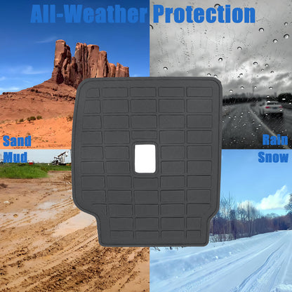 TPE Cargo Trunk Liner Cover Backrest Mat For 2025 2026 Toyota 4Runner  Hybrid 3D