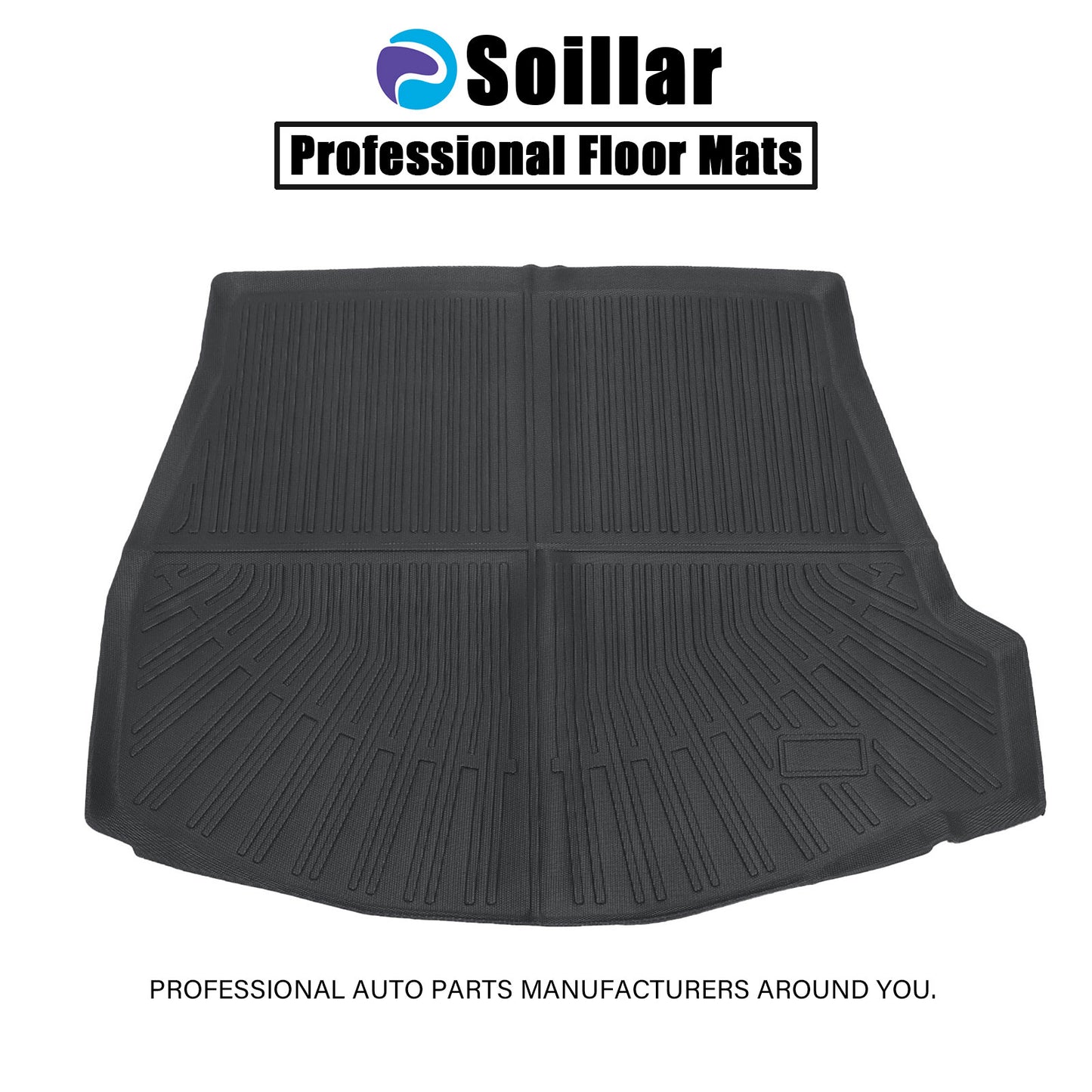 For 2023 2024 2025 Subaru Solterra TPE Trunk Cargo Liner Floor Mat All Weather