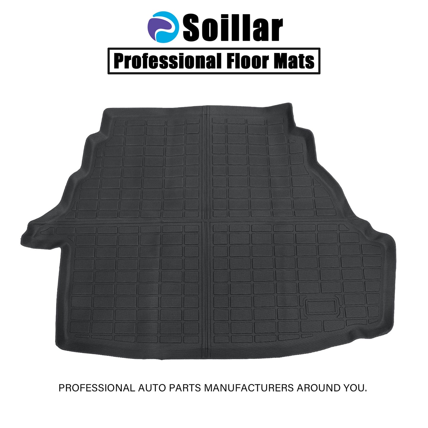 TPE Rear Cargo Trunk Liner Cover Floor Mat For 2007-2011 Toyota Camry Waterproof
