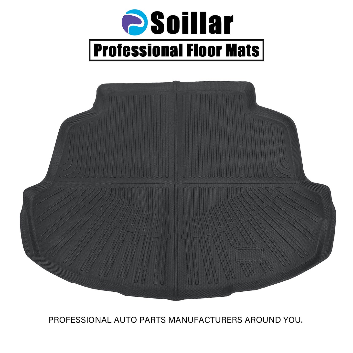 TPE Cargo Trunk Liner Cover Floor Mat For 2014-2019 Toyota Corolla Waterproof