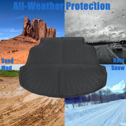 TPE Cargo Trunk Liner Cover Floor Mat For 2014-2019 Toyota Corolla Waterproof