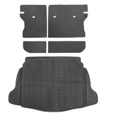 5x TPE Trunk Cargo Liners+Backrest Mats Fits 2024 2025 Toyota Corolla Cross FWD