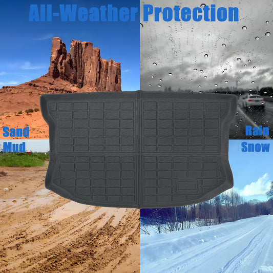 TPE Trunk Cargo Liner Cover For 2018 2019 Toyota Prius C Hatchback All Weather