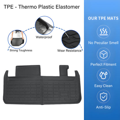 TPE Cargo Trunk Liner Cover Floor Mat For 2011-2020 Toyota Sienna Waterproof