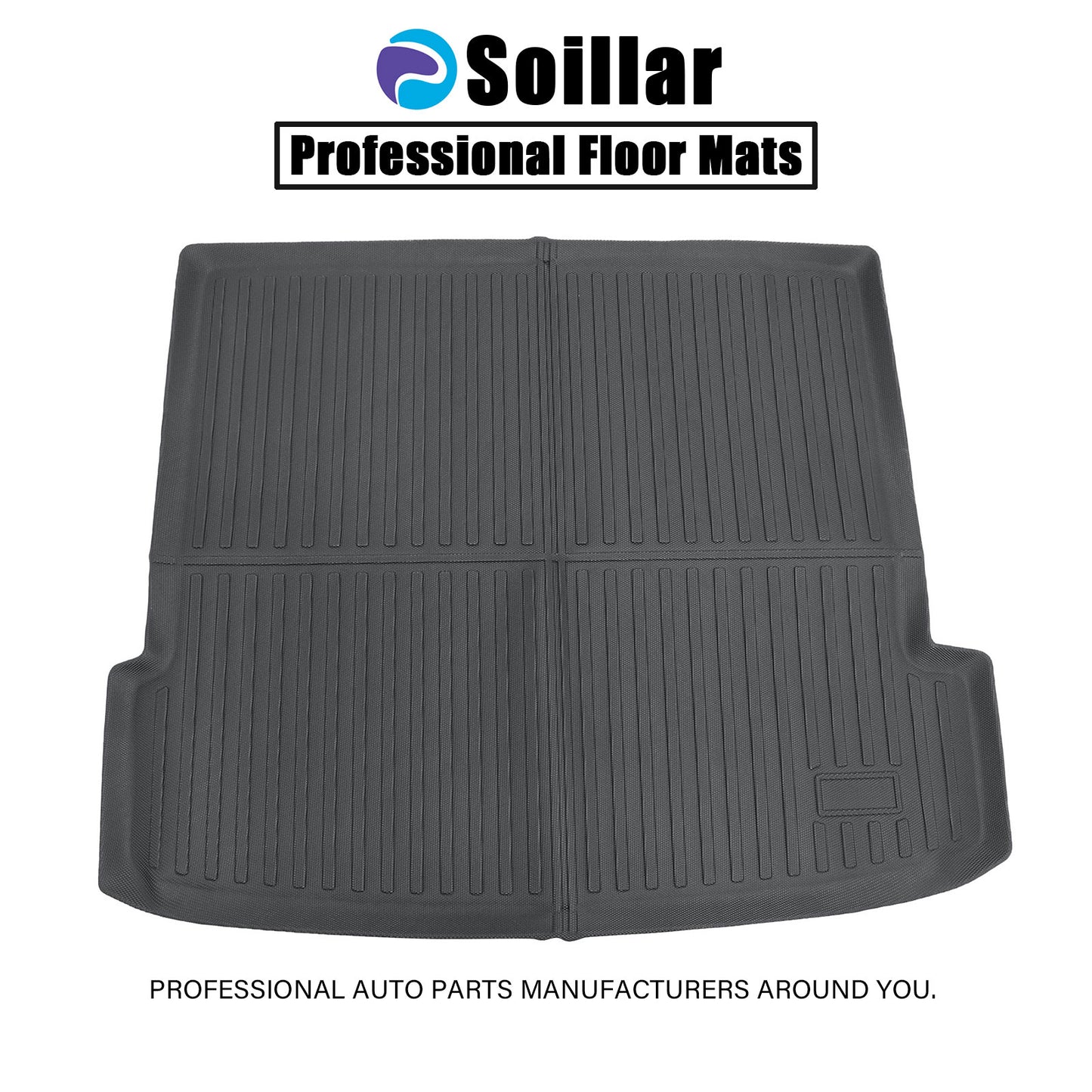 TPE Cargo Trunk Liner Floor Mat For 2020-2026 BMW X6 X6M G06 Waterproof Black