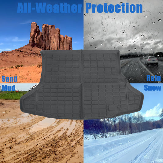 TPE Cargo Trunk Liner Cover Floor Mat For 2010-2015 Toyota Prius Waterproof