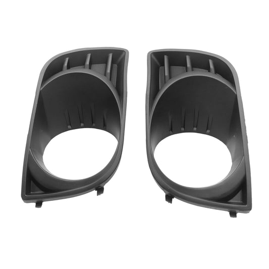 Right & Left Black Fog Light Lamp Bezel Cover Trim Fits 2008-2017 Toyota Sequoia