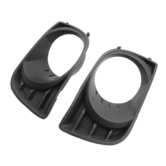Right & Left Black Fog Light Lamp Bezel Cover Trim Fits 2008-2017 Toyota Sequoia