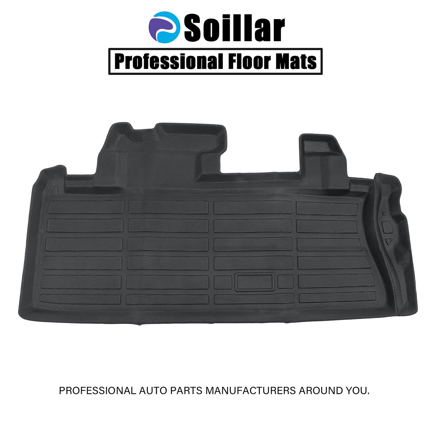 TPE Cargo Trunk Liner Cover Floor Mat For 2021-2025 Toyota Sienna Waterproof