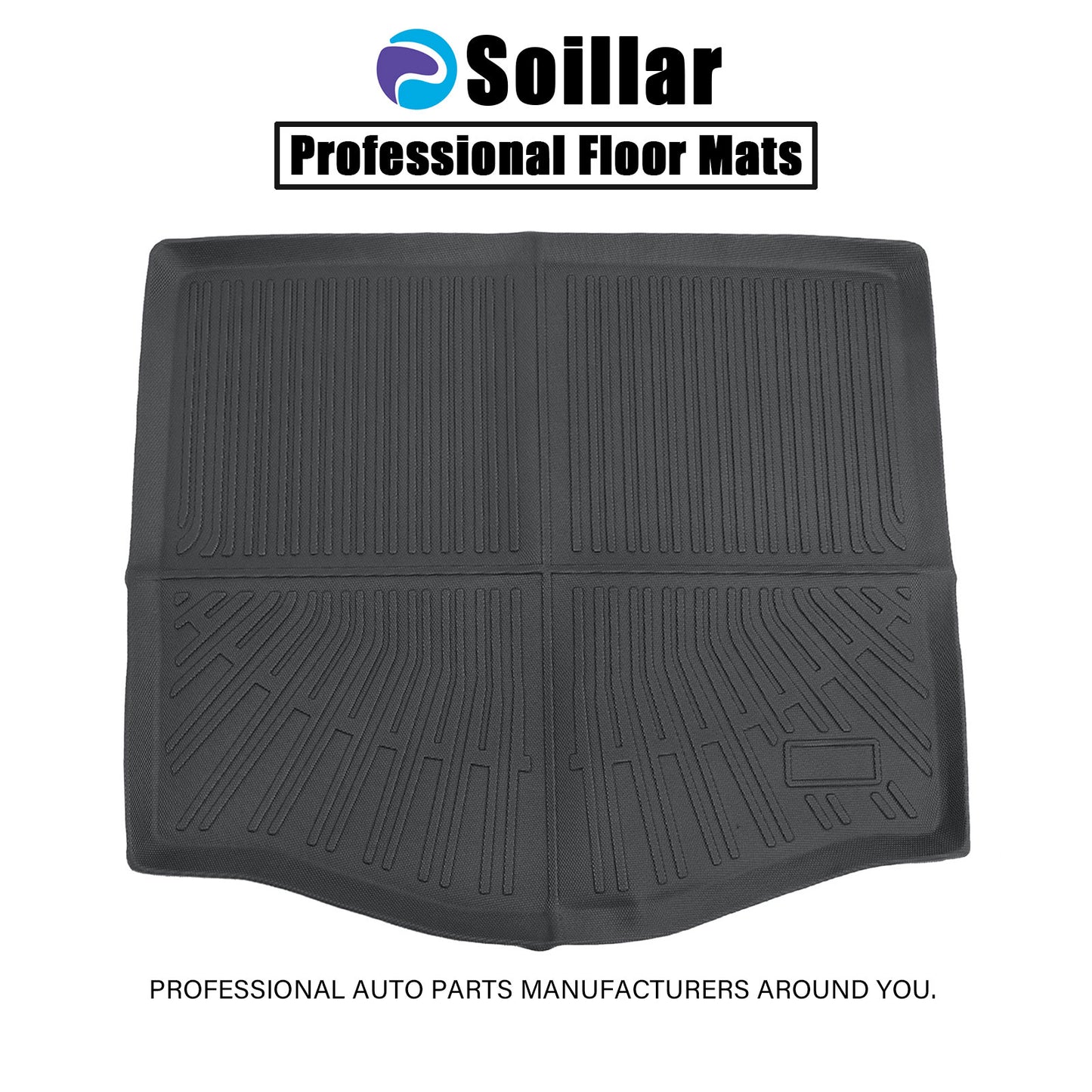 Rear TPE Cargo Trunk Tray Liner Floor Mat 3D For Ford 2012-2018 Ford Focus ST RS