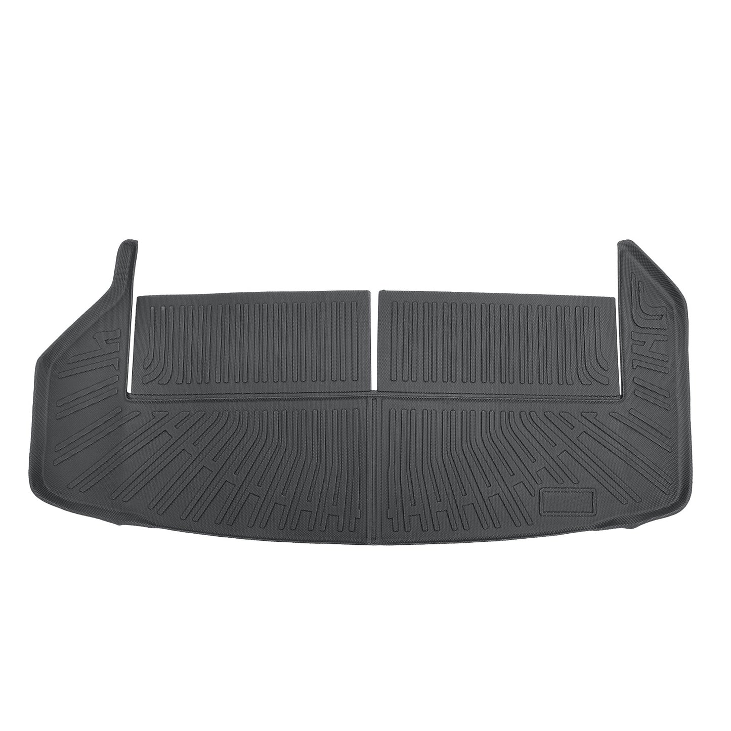 TPE Cargo Trunk Liner & Backrest Mat Floor Mat Fits 2008-2013 Toyota Highlander