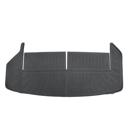 TPE Cargo Trunk Liner & Backrest Mat Floor Mat Fits 2008-2013 Toyota Highlander