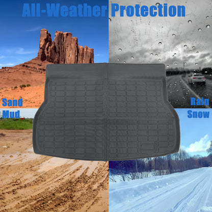TPE All-Weather Trunk Cargo Liner Floor Mat 3D Model For 2013 to 2018 Acura RDX
