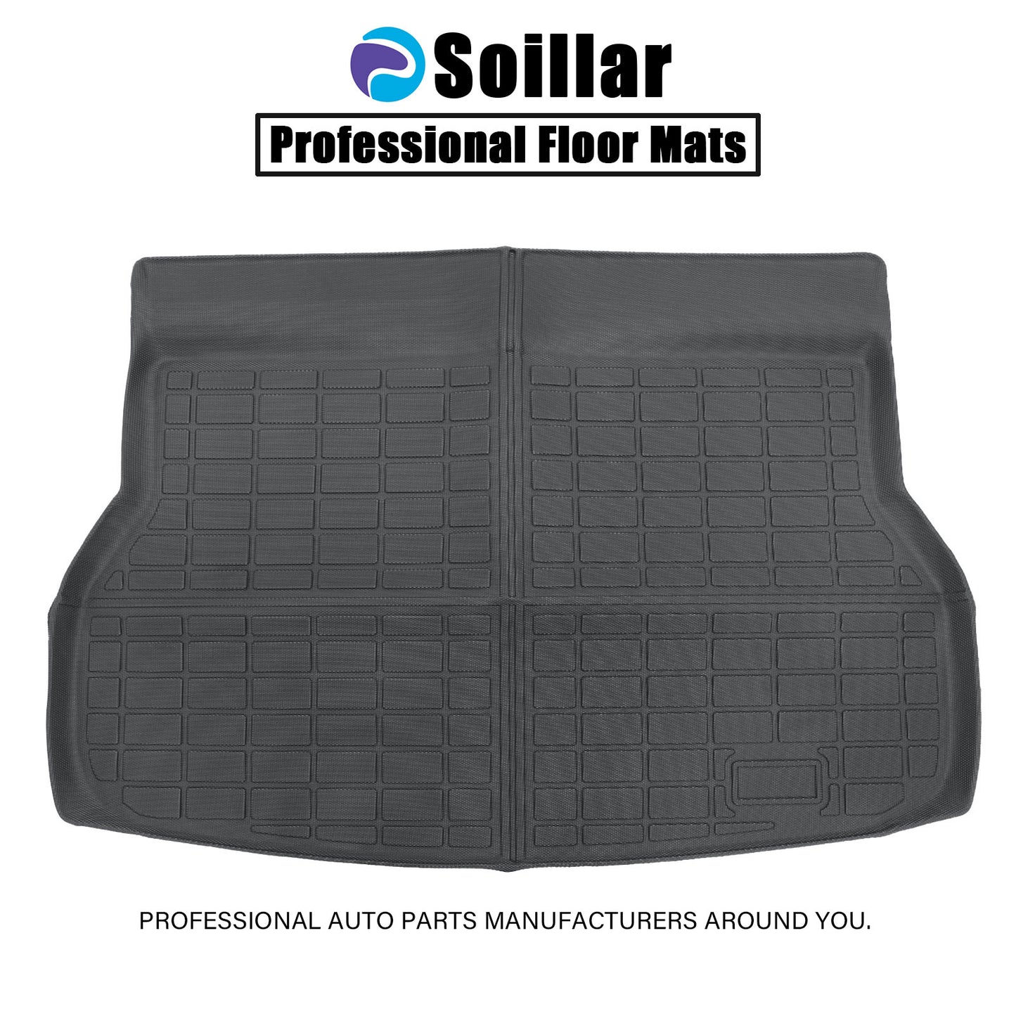 TPE All-Weather Trunk Cargo Liner Floor Mat 3D Model For 2013 to 2018 Acura RDX