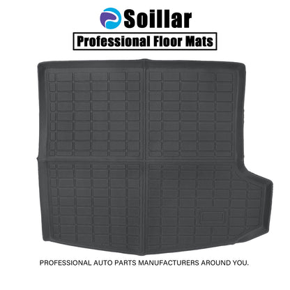TPE Rear Trunk Cargo Liner Floor Mat 3D Model Black For 2019 to 2024 Acura RDX