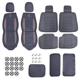 Fits 2009-2021 Dodge Ram 1500 3500 Car Seat Cover 5 Seats Full Set PU Cushion