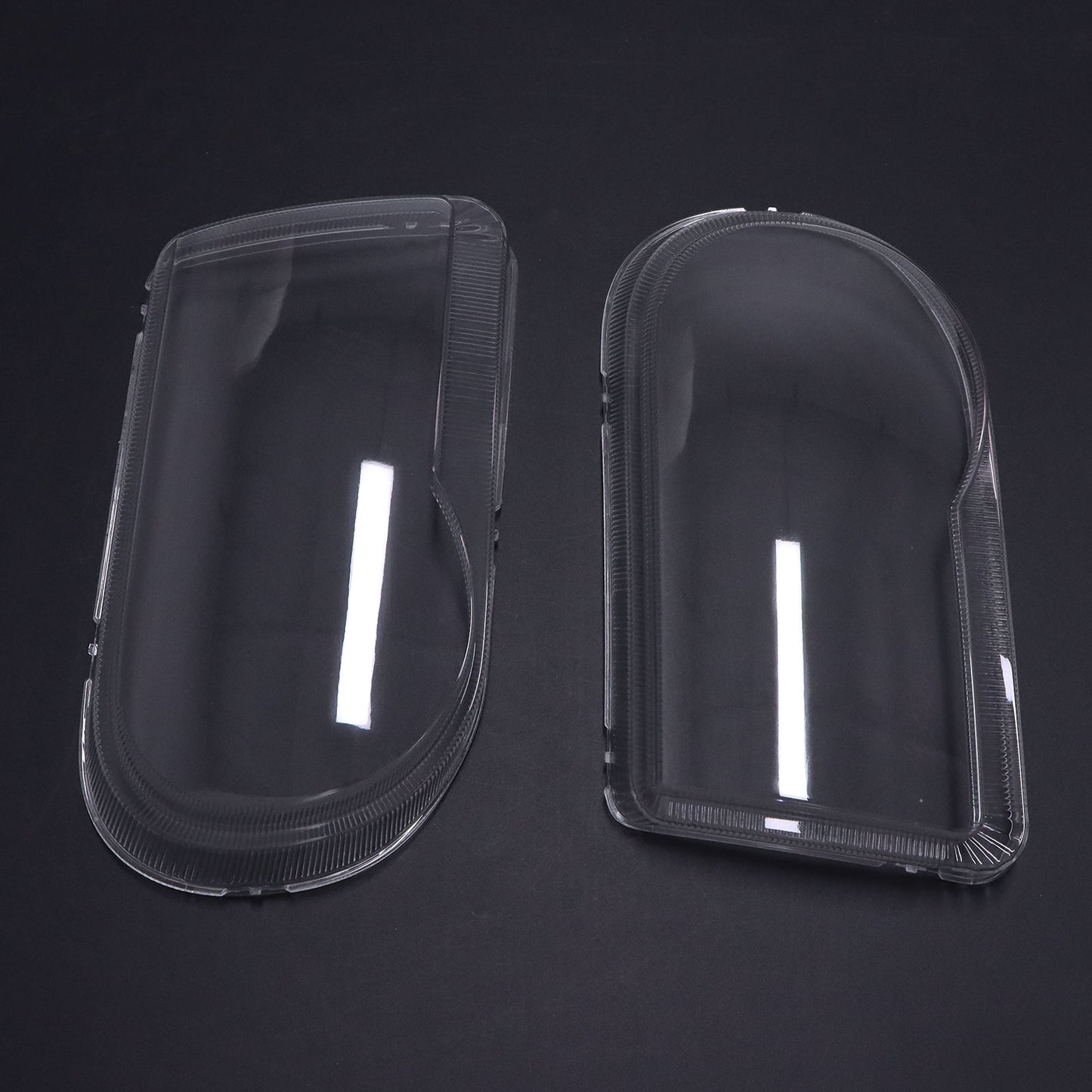 PAIR FOR Chrysler 300 300C 2005-2010 Front Headlight Lens Cover Shell Clear 2X