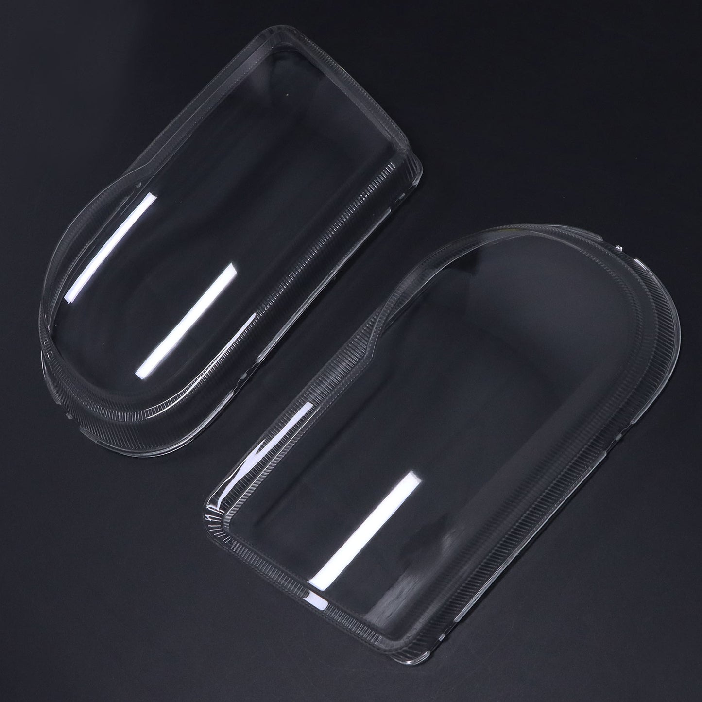 PAIR FOR Chrysler 300 300C 2005-2010 Front Headlight Lens Cover Shell Clear 2X