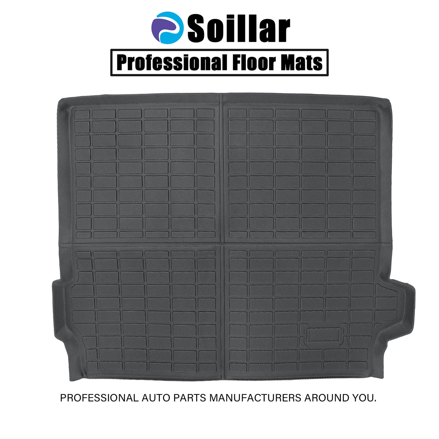 TPE Cargo Trunk Liner Cover Floor Mat Black For 2019-2024 BMW X5 G05 Waterproof