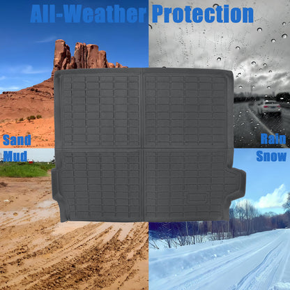 TPE Cargo Trunk Liner Cover Floor Mat Black For 2019-2024 BMW X5 G05 Waterproof
