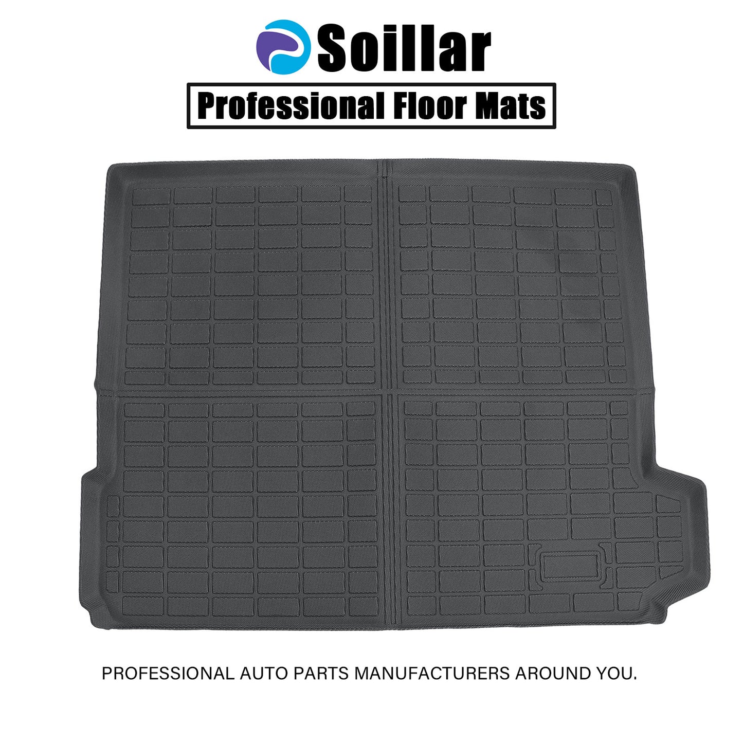TPE Cargo Trunk Liner Cover Floor Mat Black For 2014-2018 BMW F15 X5 Waterproof