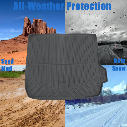 Fits 2019 2020 2021 BMW X3 3D TPE Rear Trunk Cargo Liner Floor Mat Replacement