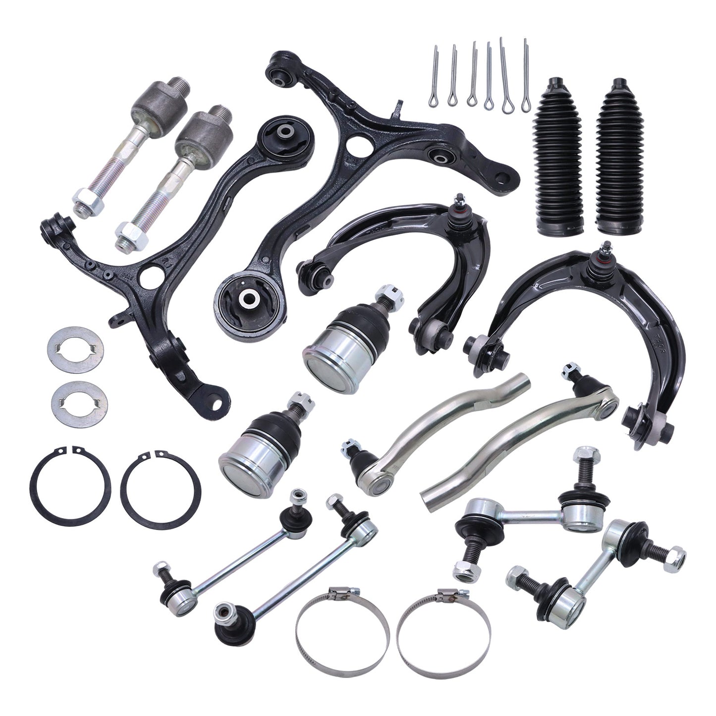 16pcs For Honda Accord 2008-2012 Front Upper & Lower Control Arms Suspension Kit