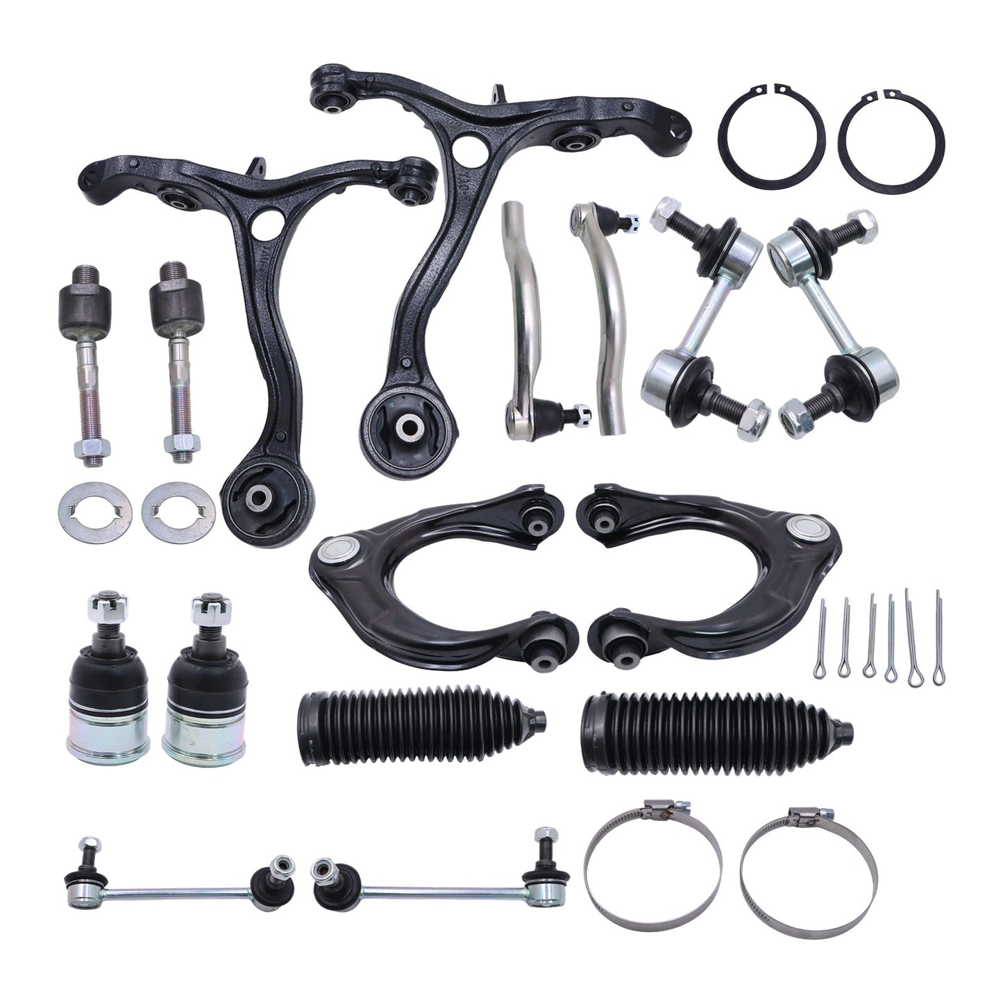 16pcs For Honda Accord 2008-2012 Front Upper & Lower Control Arms Suspension Kit